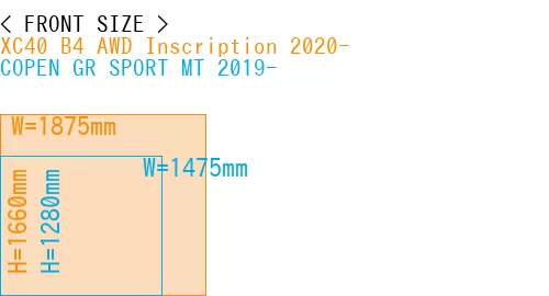 #XC40 B4 AWD Inscription 2020- + COPEN GR SPORT MT 2019-